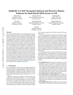 EyeNavGS: A 6-DoF Navigation Dataset and Record-n-Replay Software for Real-World 3DGS Scenes in VR