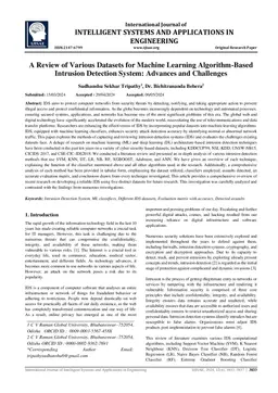 A Review of Various Datasets for Machine Learning Algorithm-Based Intrusion Detection System: Advances and Challenges