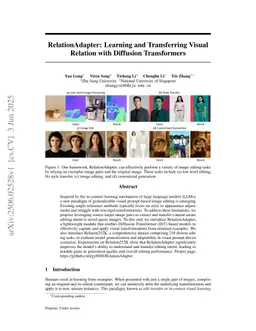 RelationAdapter: Learning and Transferring Visual Relation with Diffusion Transformers