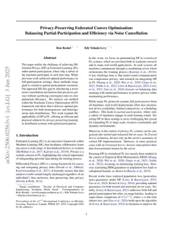 Privacy-Preserving Federated Convex Optimization: Balancing Partial-Participation and Efficiency via Noise Cancellation
