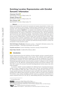 Enriching Location Representation with Detailed Semantic Information