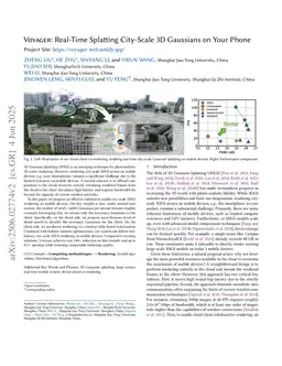 Voyager: Real-Time Splatting City-Scale Gaussians on Resource-Constrained Devices