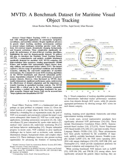 MVTD: A Benchmark Dataset for Maritime Visual Object Tracking