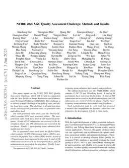 NTIRE 2025 XGC Quality Assessment Challenge: Methods and Results