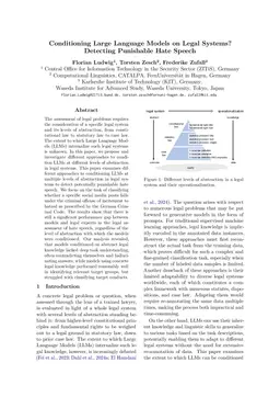 Conditioning Large Language Models on Legal Systems? Detecting Punishable Hate Speech