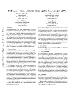 DistRAG: Towards Distance-Based Spatial Reasoning in LLMs
