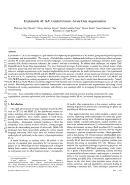 Explainable AI: XAI-Guided Context-Aware Data Augmentation