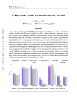 Seed-Coder: Let the Code Model Curate Data for Itself