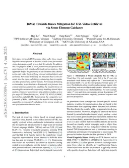 BiMa: Towards Biases Mitigation for Text-Video Retrieval via Scene Element Guidance