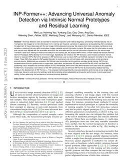INP-Former++: Advancing Universal Anomaly Detection via Intrinsic Normal Prototypes and Residual Learning