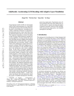 AdaDecode: Accelerating LLM Decoding with Adaptive Layer Parallelism