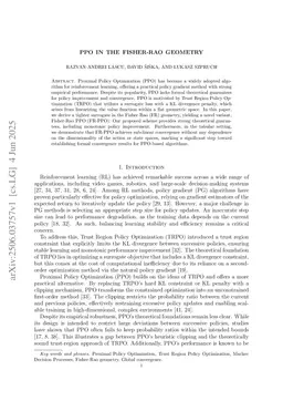 PPO in the Fisher-Rao geometry