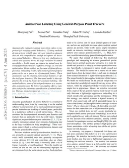 Animal Pose Labeling Using General-Purpose Point Trackers