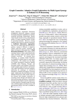 Graph Counselor: Adaptive Graph Exploration via Multi-Agent Synergy to Enhance LLM Reasoning