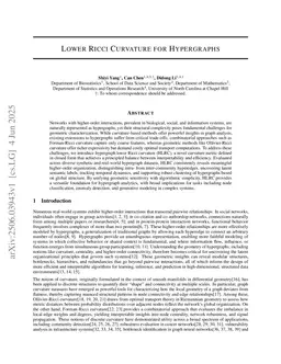 Lower Ricci Curvature for Hypergraphs