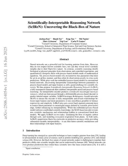 Scientifically-Interpretable Reasoning Network (ScIReN): Discovering Hidden Relationships in the Carbon Cycle and Beyond