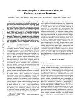 Pose State Perception of Interventional Robot for Cardio-cerebrovascular Procedures
