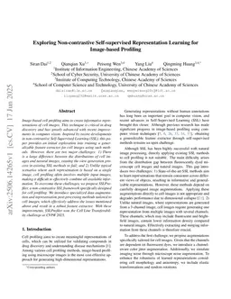 Self-supervised Representation Learning with Local Aggregation for Image-based Profiling