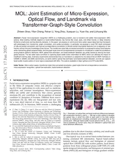 MOL: Joint Estimation of Micro-Expression, Optical Flow, and Landmark via Transformer-Graph-Style Convolution