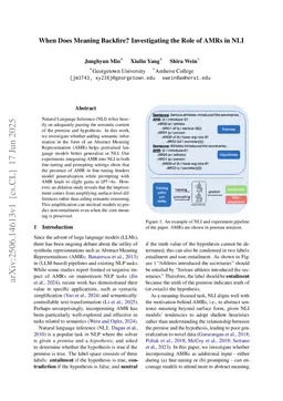 When Does Meaning Backfire? Investigating the Role of AMRs in NLI