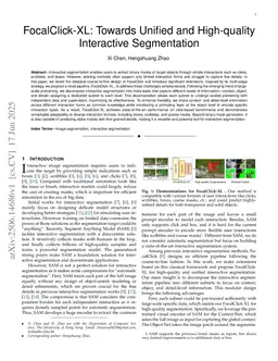 FocalClick-XL: Towards Unified and High-quality Interactive Segmentation