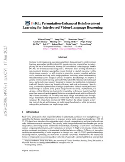 PeRL: Permutation-Enhanced Reinforcement Learning for Interleaved Vision-Language Reasoning