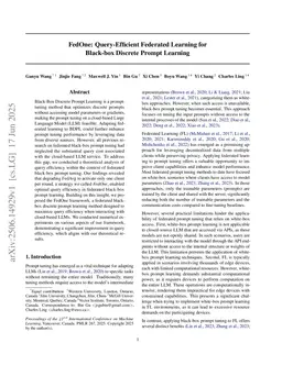 FedOne: Query-Efficient Federated Learning for Black-box Discrete Prompt Learning