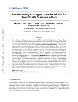 ProtoReasoning: Prototypes as the Foundation for Generalizable Reasoning in LLMs