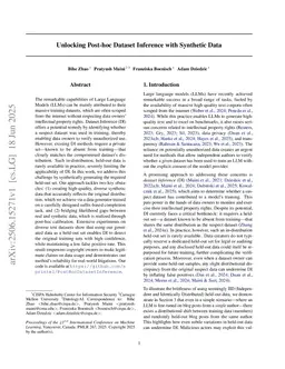 Unlocking Post-hoc Dataset Inference with Synthetic Data