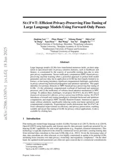 SecP-Tuning: Efficient Privacy-Preserving Prompt Tuning for Large Language Models via MPC