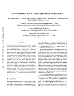 Unsupervised Pelage Pattern Unwrapping for Animal Re-identification