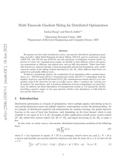 Multi-Timescale Primal Dual Hybrid Gradient with Application to Distributed Optimization