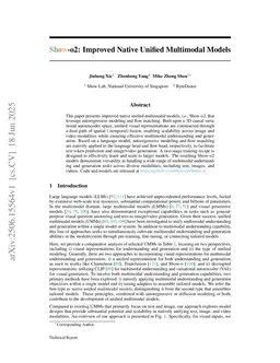 Show-o2: Improved Native Unified Multimodal Models