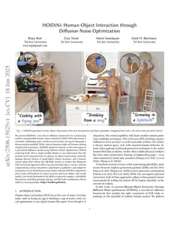 HOIDiNi: Human-Object Interaction through Diffusion Noise Optimization