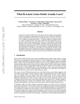 What Do Latent Action Models Actually Learn?