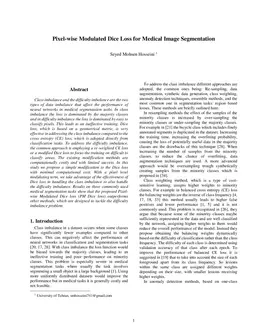 Pixel-wise Modulated Dice Loss for Medical Image Segmentation