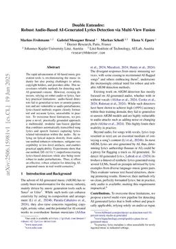 Double Entendre: Robust Audio-Based AI-Generated Lyrics Detection via Multi-View Fusion