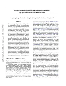 Mitigating Over-Squashing in Graph Neural Networks by Spectrum-Preserving Sparsification