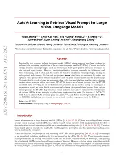 Loss-Oriented Ranking for Automated Visual Prompting in LVLMs