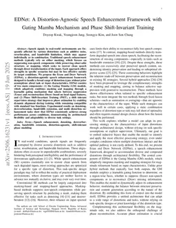 EDNet: A Distortion-Agnostic Speech Enhancement Framework with Gating Mamba Mechanism and Phase Shift-Invariant Training