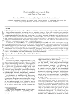 Sharpening Kubernetes Audit Logs with Context Awareness