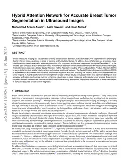 Hybrid Attention Network for Accurate Breast Tumor Segmentation in Ultrasound Images