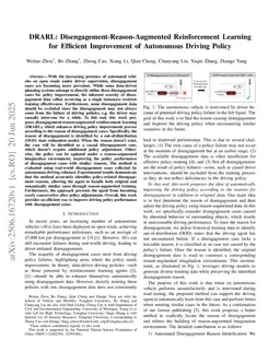 DRARL: Disengagement-Reason-Augmented Reinforcement Learning for Efficient Improvement of Autonomous Driving Policy