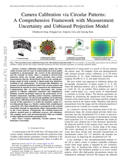 Camera Calibration via Circular Patterns: A Comprehensive Framework with Detection Uncertainty and Unbiased Projection Model