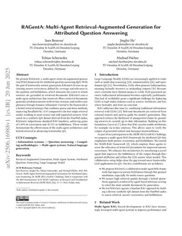 RAGentA: Multi-Agent Retrieval-Augmented Generation for Attributed Question Answering