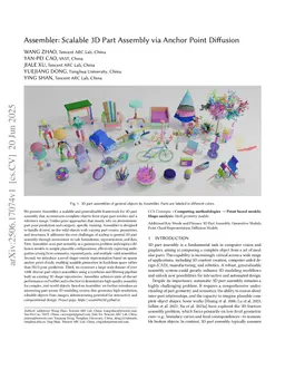 Assembler: Scalable 3D Part Assembly via Anchor Point Diffusion