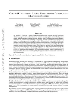 CLEAR-3K: Assessing Causal Explanatory Capabilities in Language Models