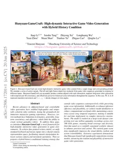 Hunyuan-GameCraft: High-dynamic Interactive Game Video Generation with Hybrid History Condition