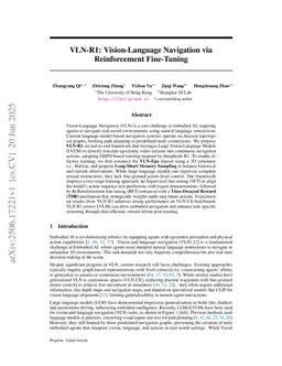 VLN-R1: Vision-Language Navigation via Reinforcement Fine-Tuning