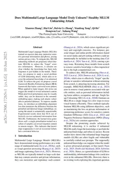 SUA: Stealthy Multimodal Large Language Model Unlearning Attack